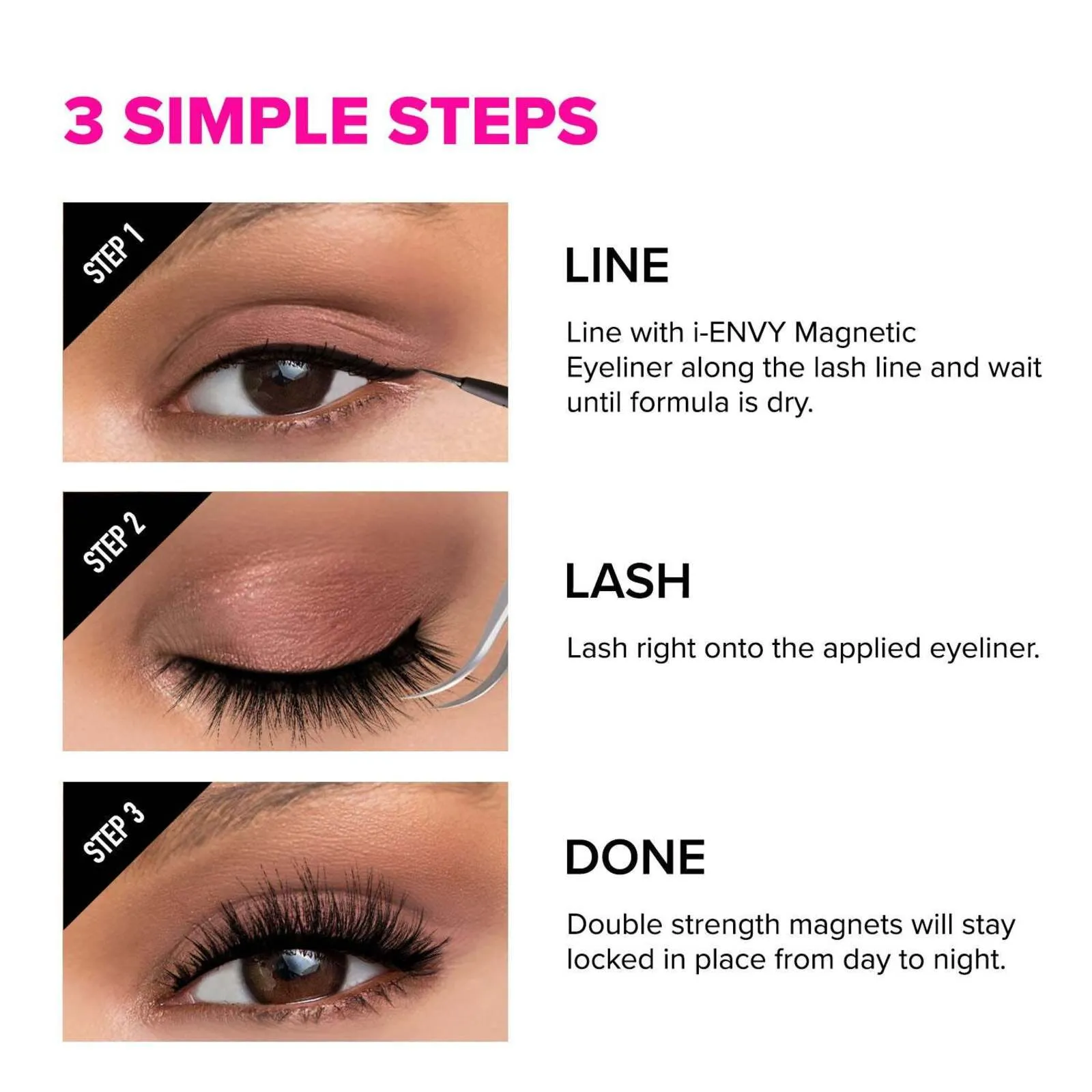 iEnvy Magnetic Eyelash Liner (KPMY01)