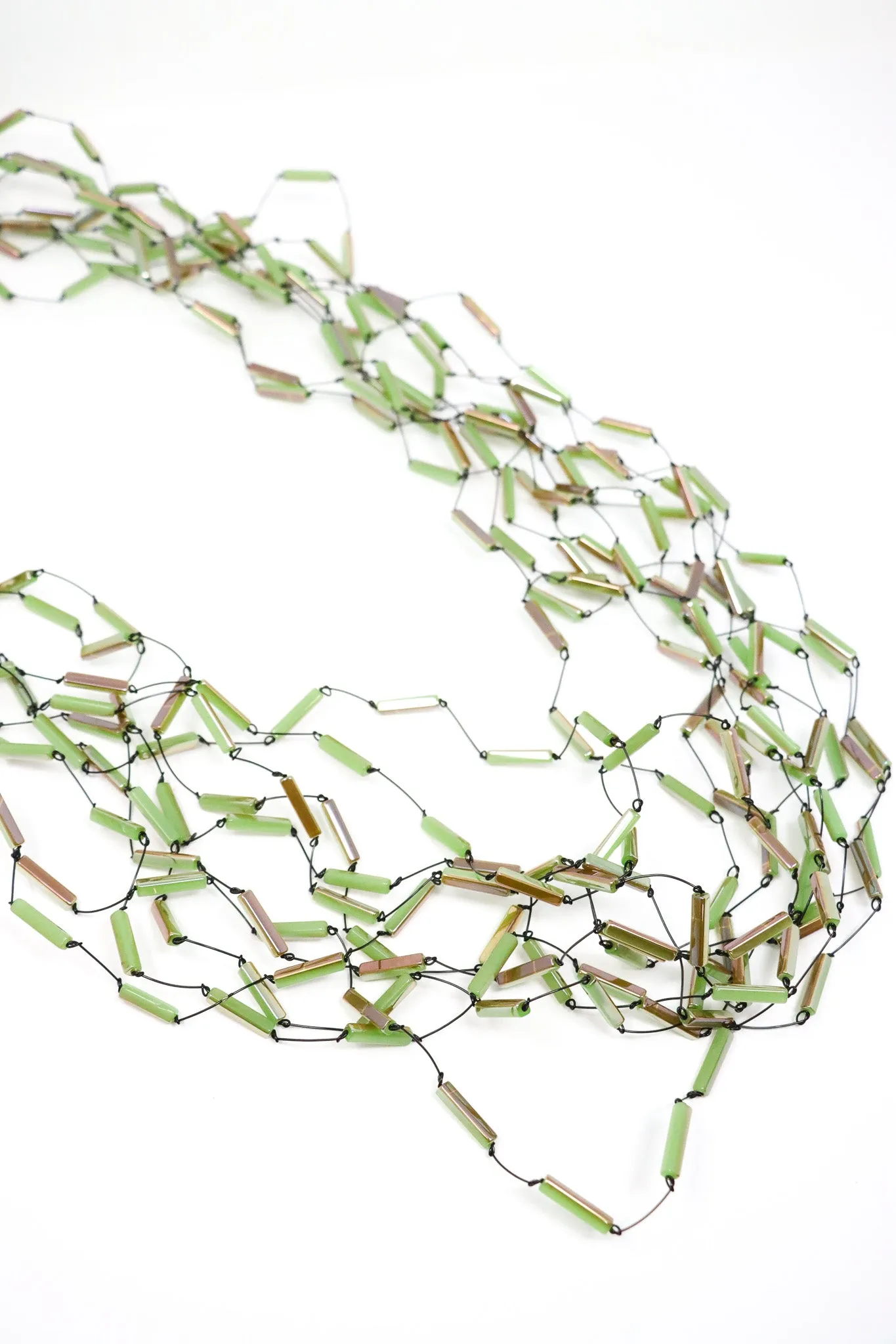 Jianhui London Crystal Tubes Necklace