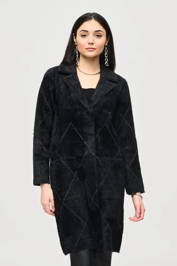 Joseph Ribkoff Notched Collar Coat 233951