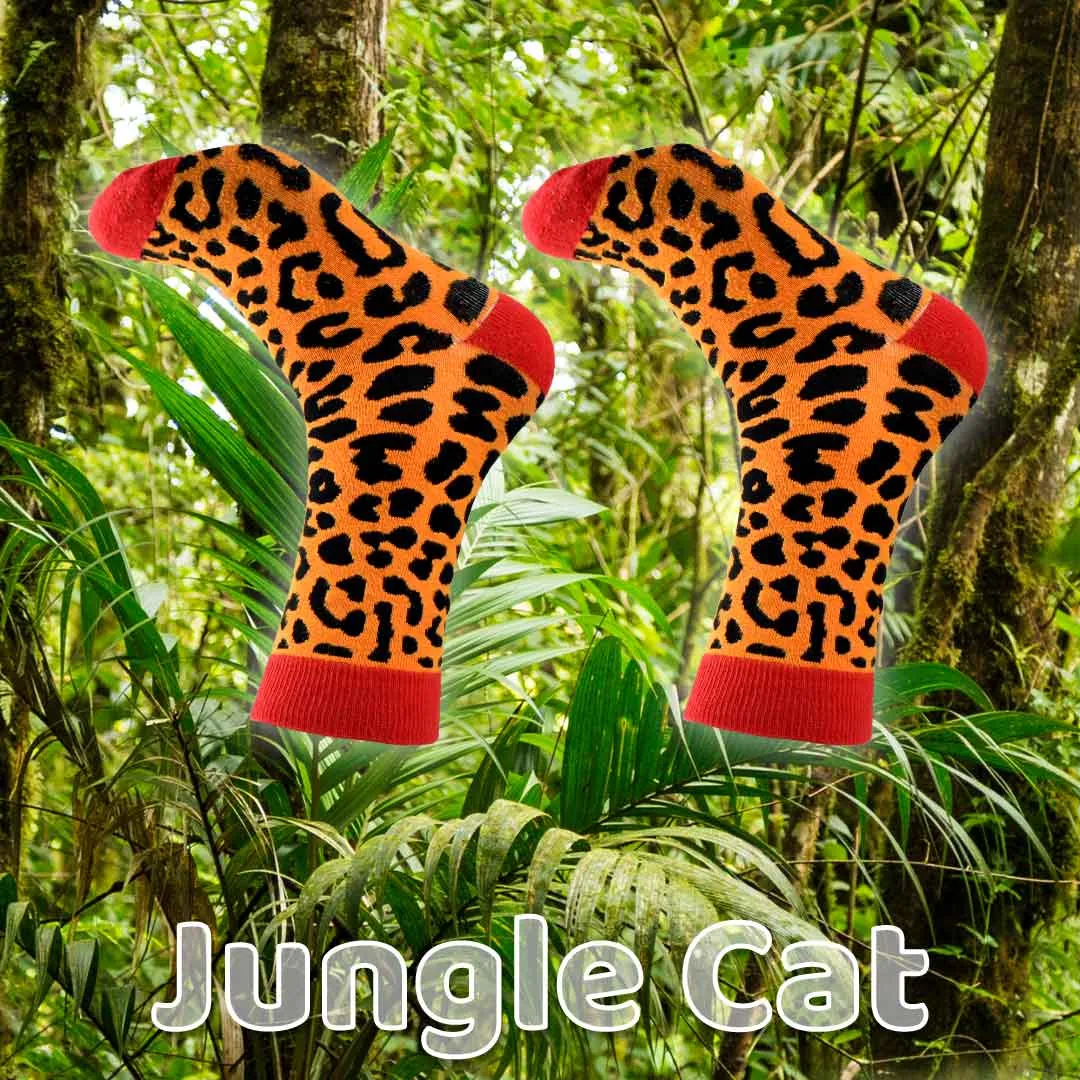 Jungle Cat Socks