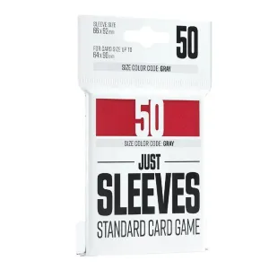 Just Sleeves - Standard Card Game Red (66x92mm)
