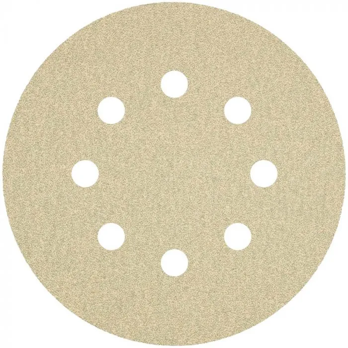 Klingspor 5" x 8 Hole Hook & Loop Sanding Discs (60 - 220 Grit)