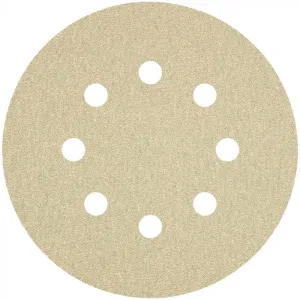 Klingspor 5" x 8 Hole Hook & Loop Sanding Discs (60 - 220 Grit)
