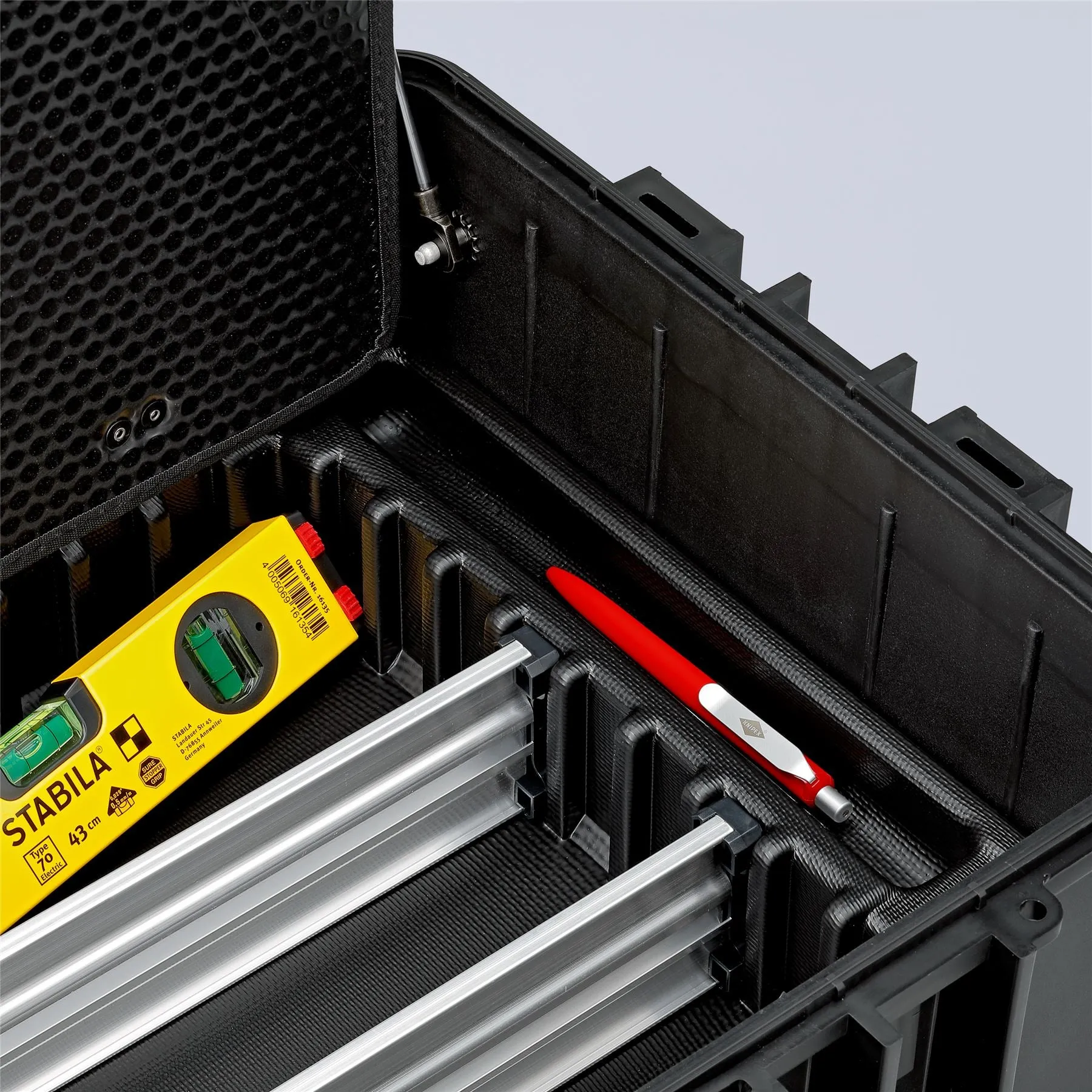 KNIPEX Tool Case Robust45 Move Fit to Fly Tool Box Dustproof and Watertight 00 21 37 LE