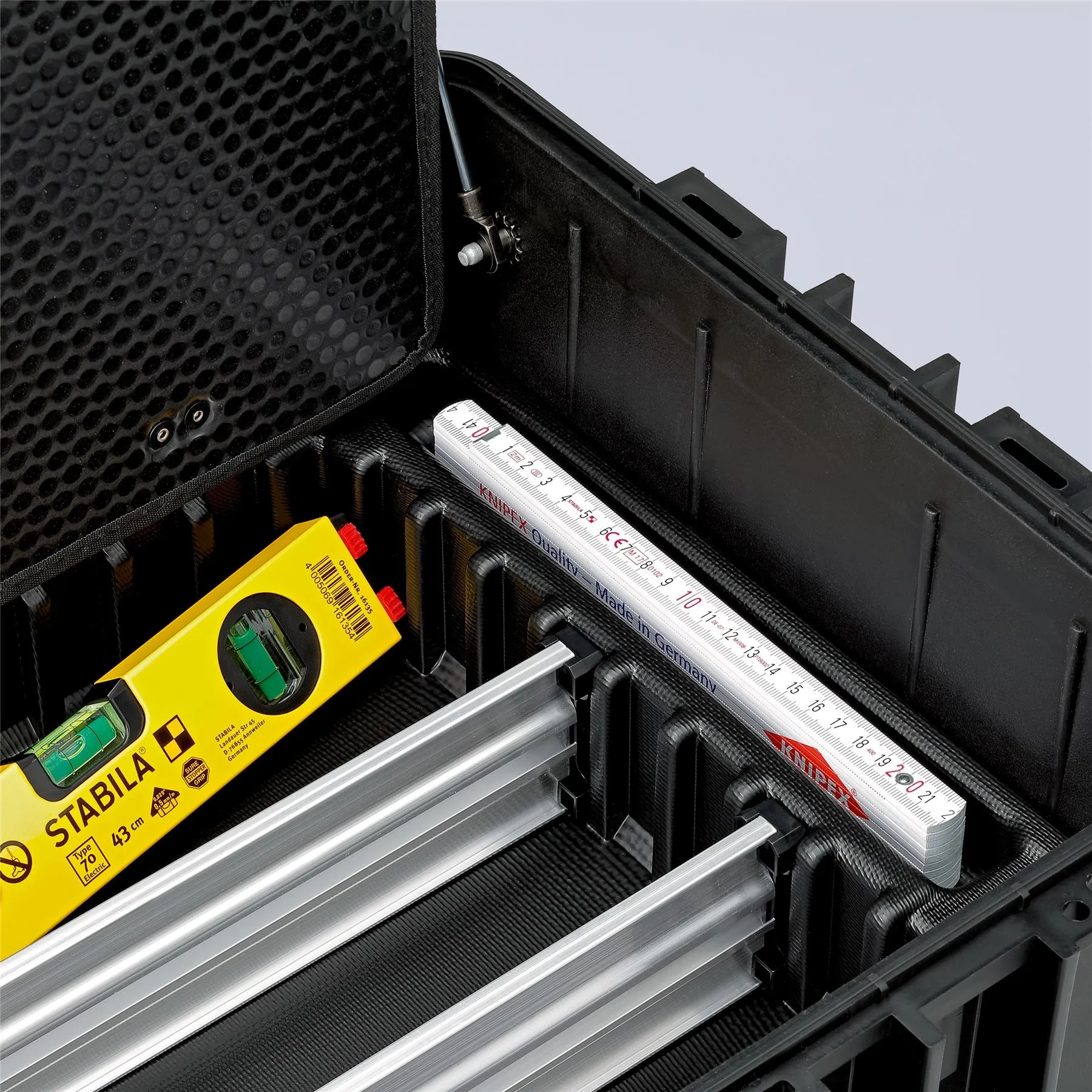 KNIPEX Tool Case Robust45 Move Fit to Fly Tool Box Dustproof and Watertight 00 21 37 LE