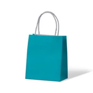 Kraft Paper Bag Blue 10pkt