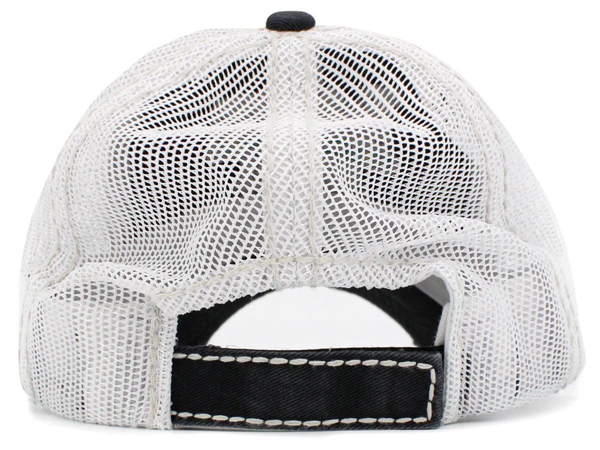Lake Life Distressed Trucker Hat