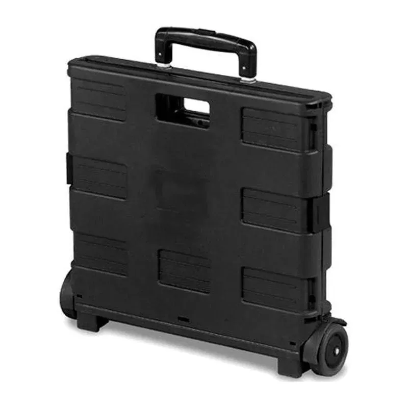 Large 40kg Folding Cart Shopping Trolley Rolling Car Boot Storage Box Voche