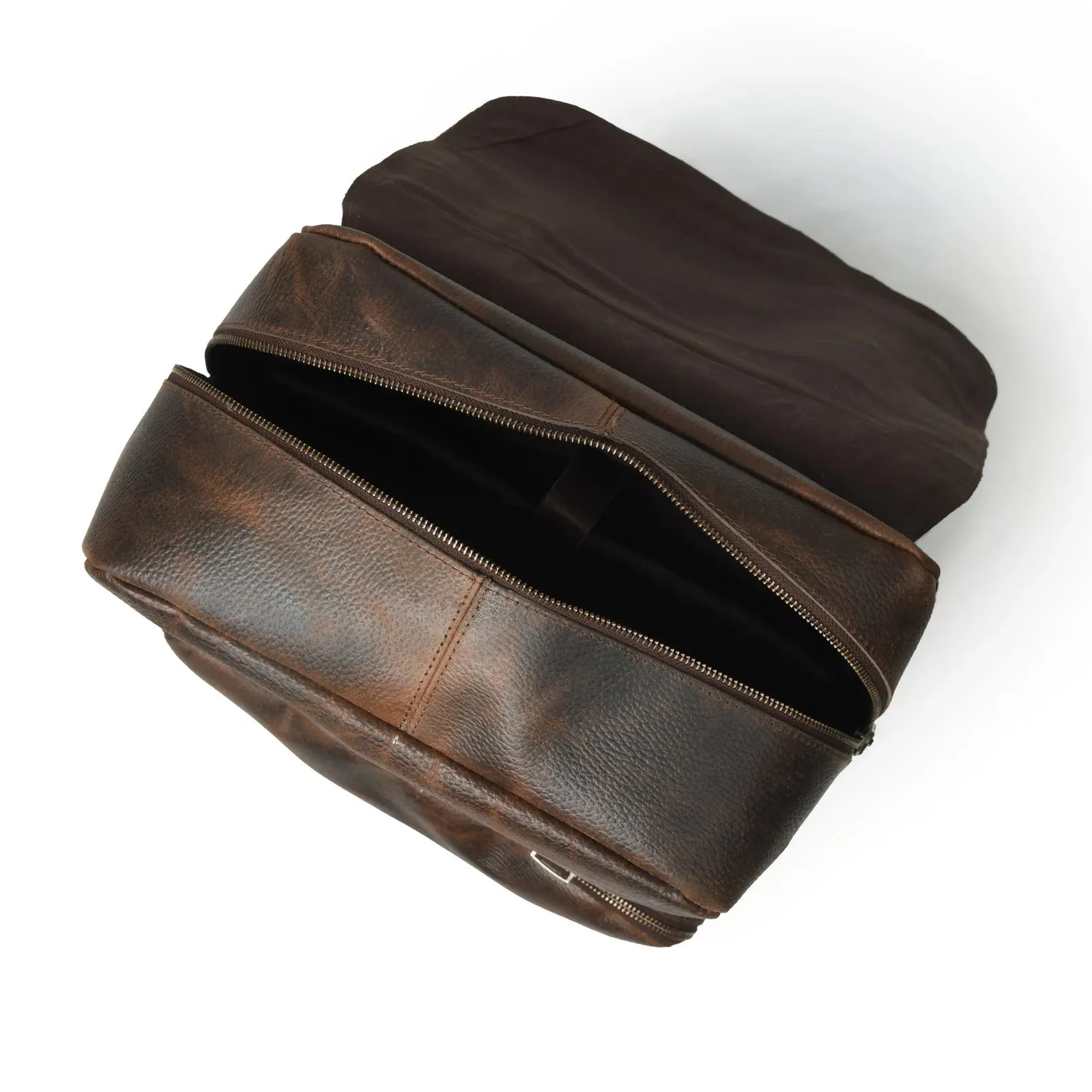 Leather Laptop Backpack Unique Gift