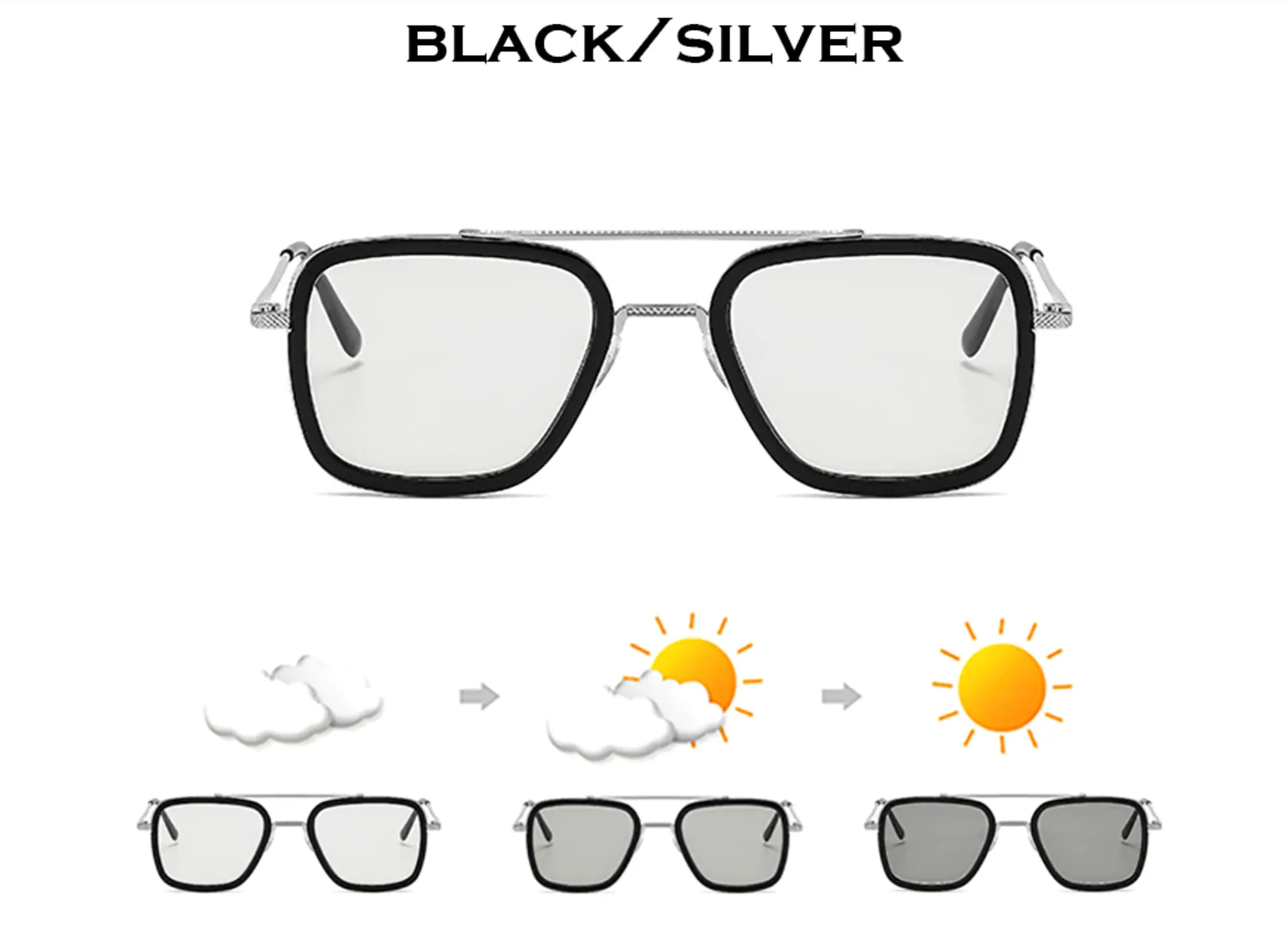 Lentes Blue Light Blocking para Computadora Fotocromáticos Protección Solar UV400