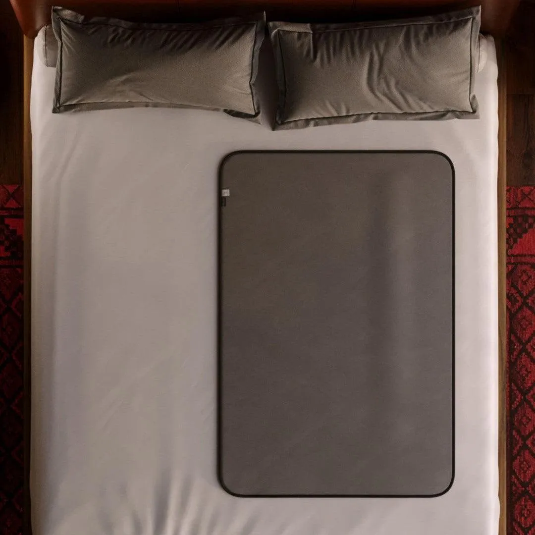 Liberator Fascinator Throw Travel Sized Velvety Sex Blanket - Grey