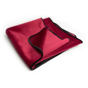 Liberator Fascinator Throw Travel Sized Velvety Sex Blanket - Red
