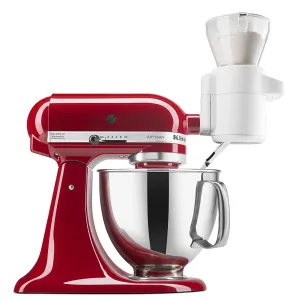 Like New/Unboxed- Kitchenaid KSMSFTA Sifter   Scale Attachment - 4 Cup (White)