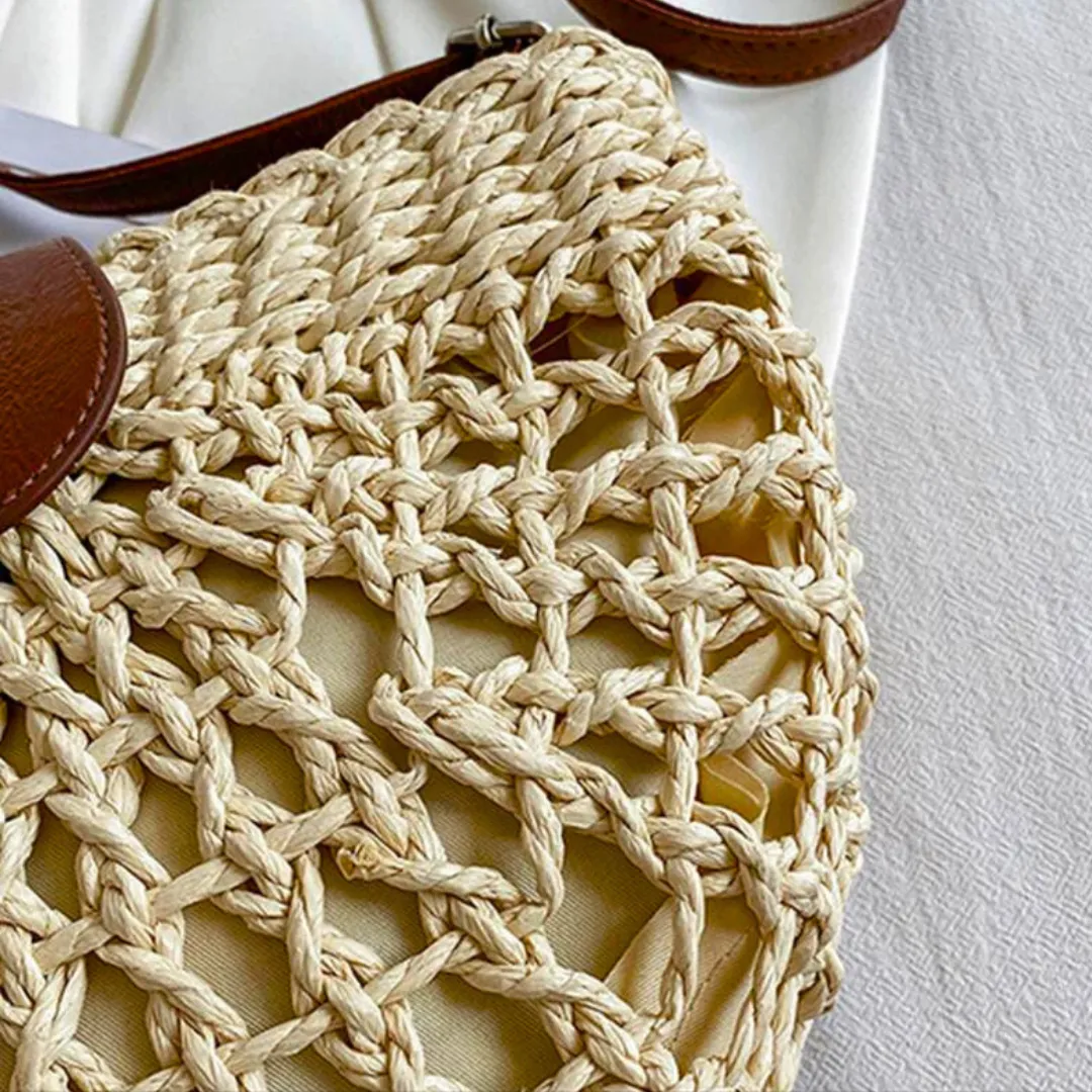 Lina – Chic Straw Women’s Handbag