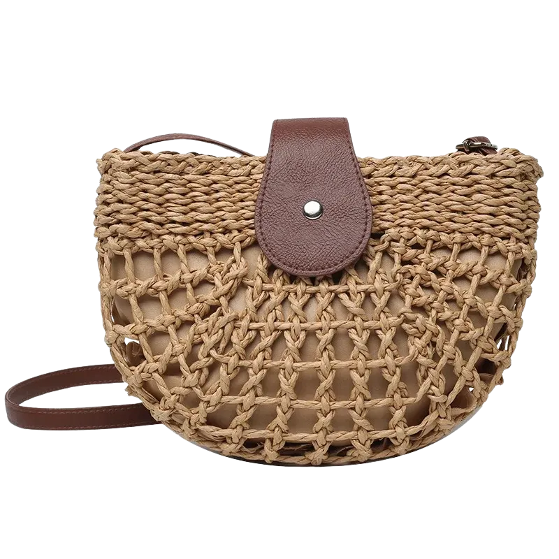 Lina – Chic Straw Women’s Handbag