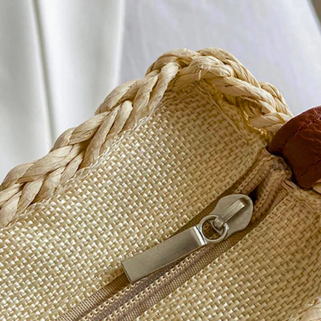 Lina – Chic Straw Women’s Handbag