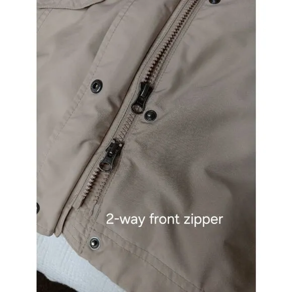 L.L.Bean Tan Lghtwt Jacket L Petite 14/16