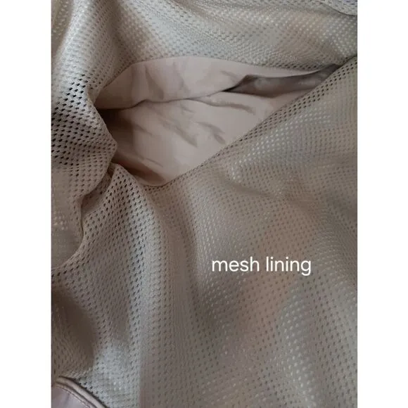 L.L.Bean Tan Lghtwt Jacket L Petite 14/16