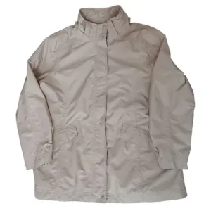 L.L.Bean Tan Lghtwt Jacket L Petite 14/16