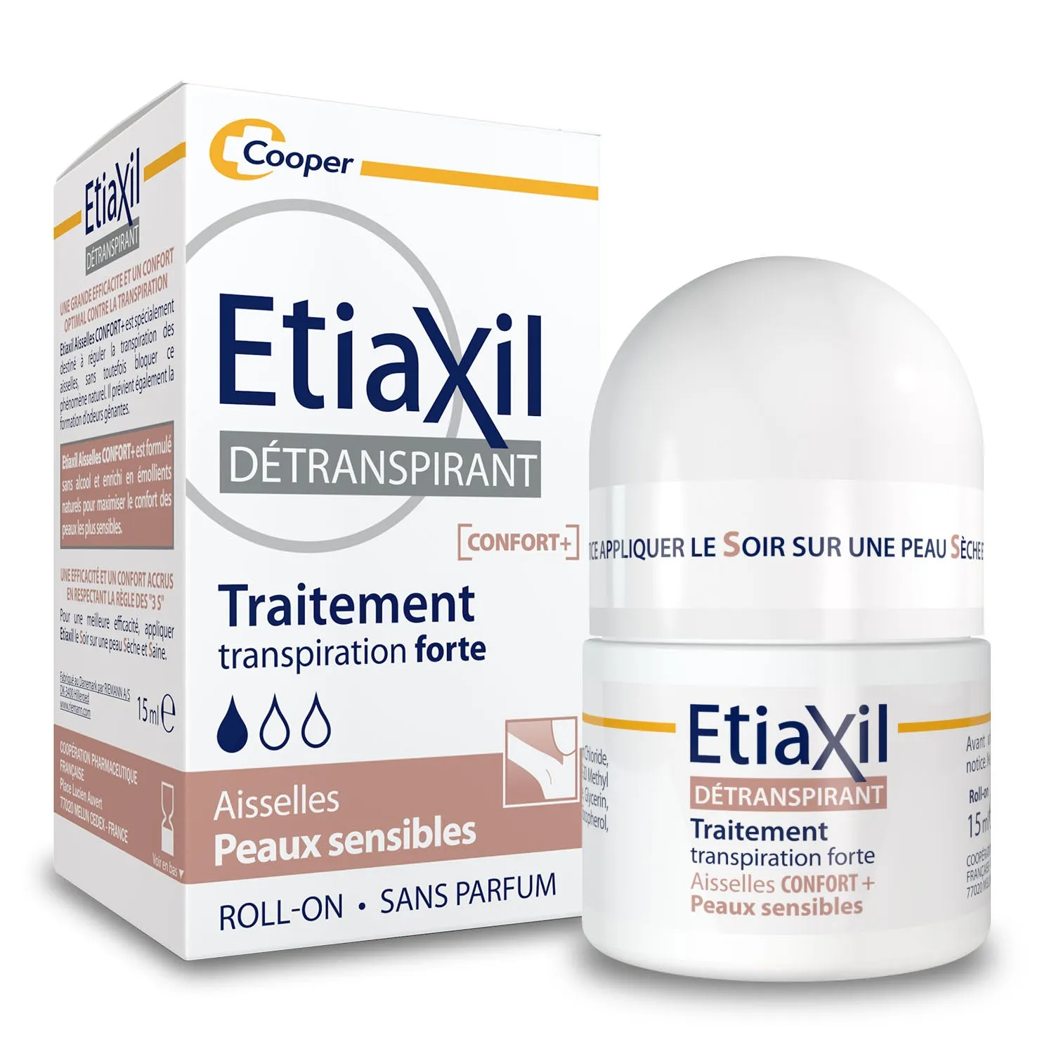 Lăn Khử Mùi Etiaxil Detranspirant Traitement Roll-On 15ml