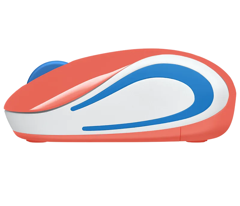 Logitech M187 Mouse Inalambrico, Color Coral
