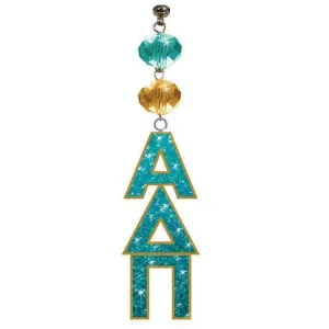 Logo Bling - Alpha Delta Pi  (Set of 3) MAGNETIC ORNAMENT