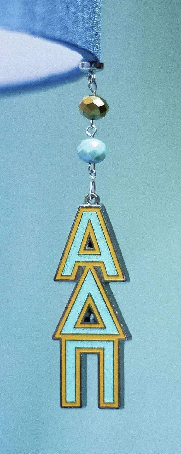 Logo Bling - Alpha Delta Pi  (Set of 3) MAGNETIC ORNAMENT