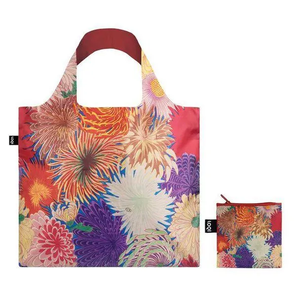 LOQI Shopping Bag Museum Collection - Chrysanthemum