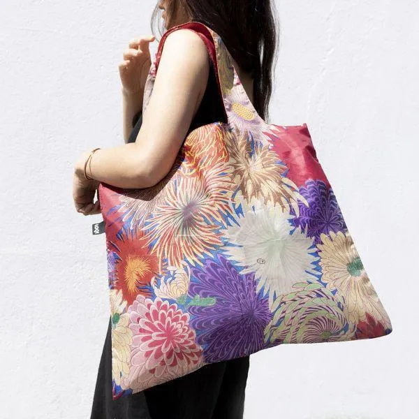 LOQI Shopping Bag Museum Collection - Chrysanthemum