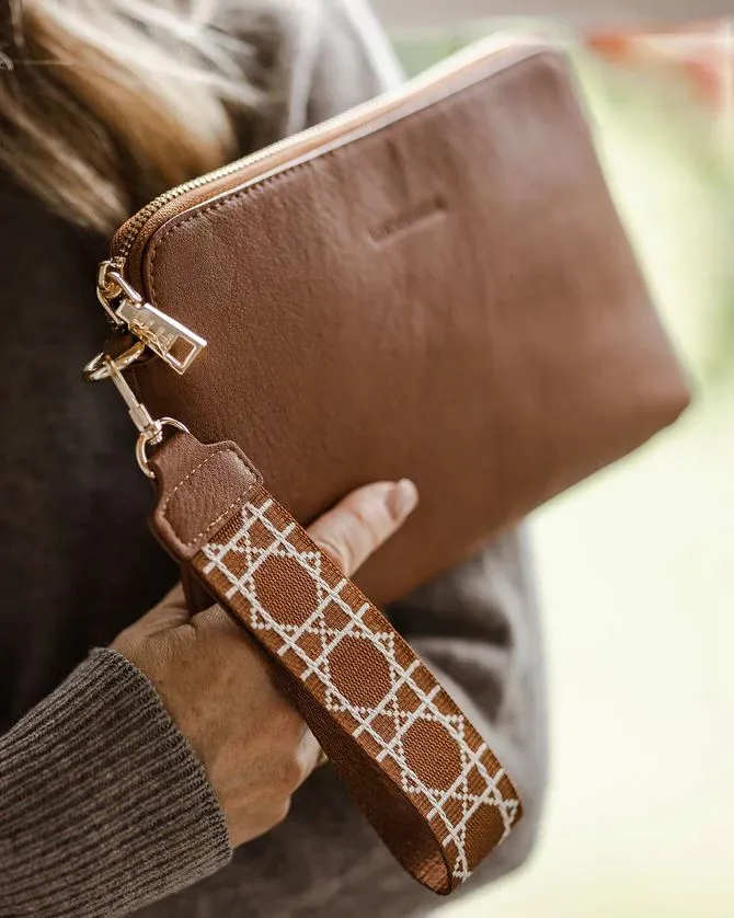 LOUENHIDE Felix Keyring - Tan