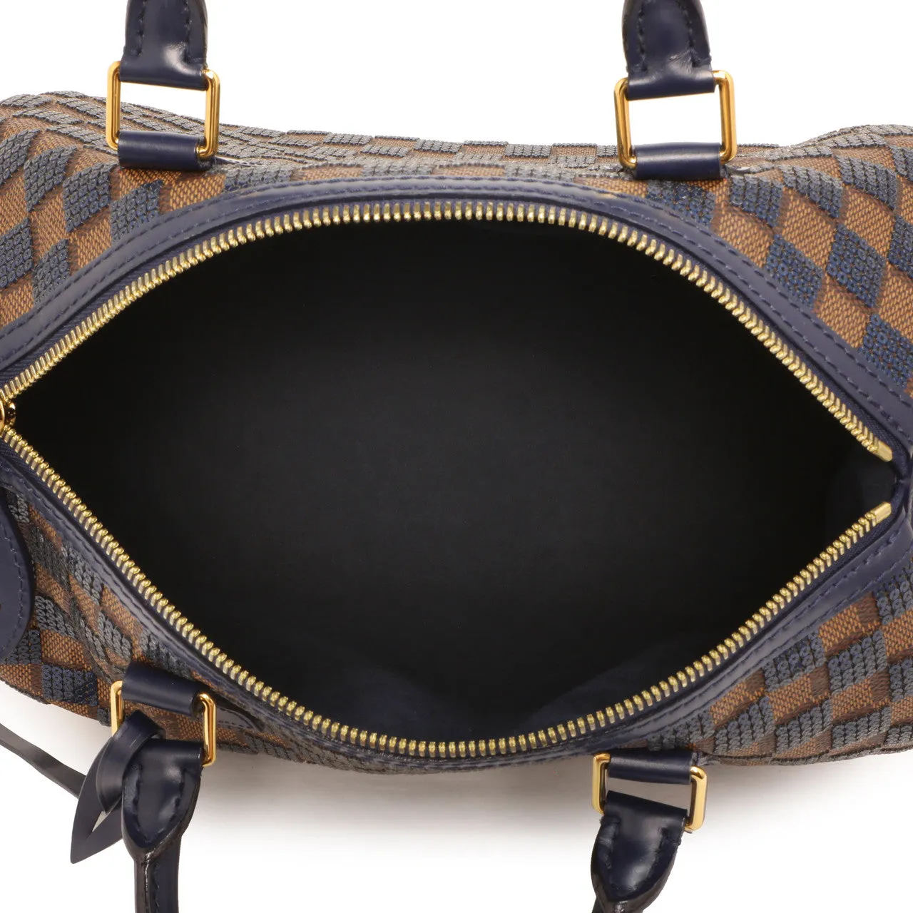 Louis Vuitton Blue Damier Paillettes Speedy 30