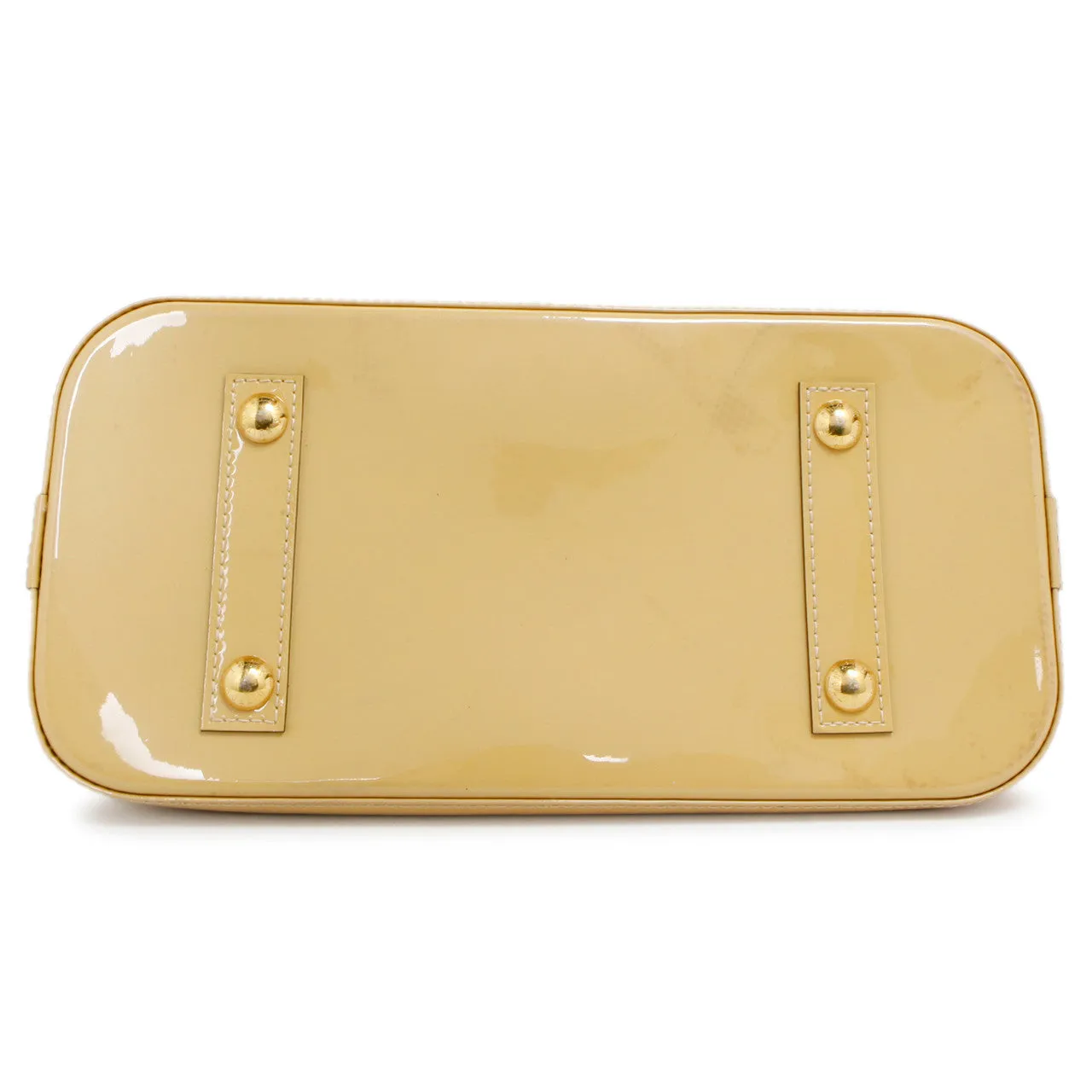 Louis Vuitton Citrine Vernis Alma PM