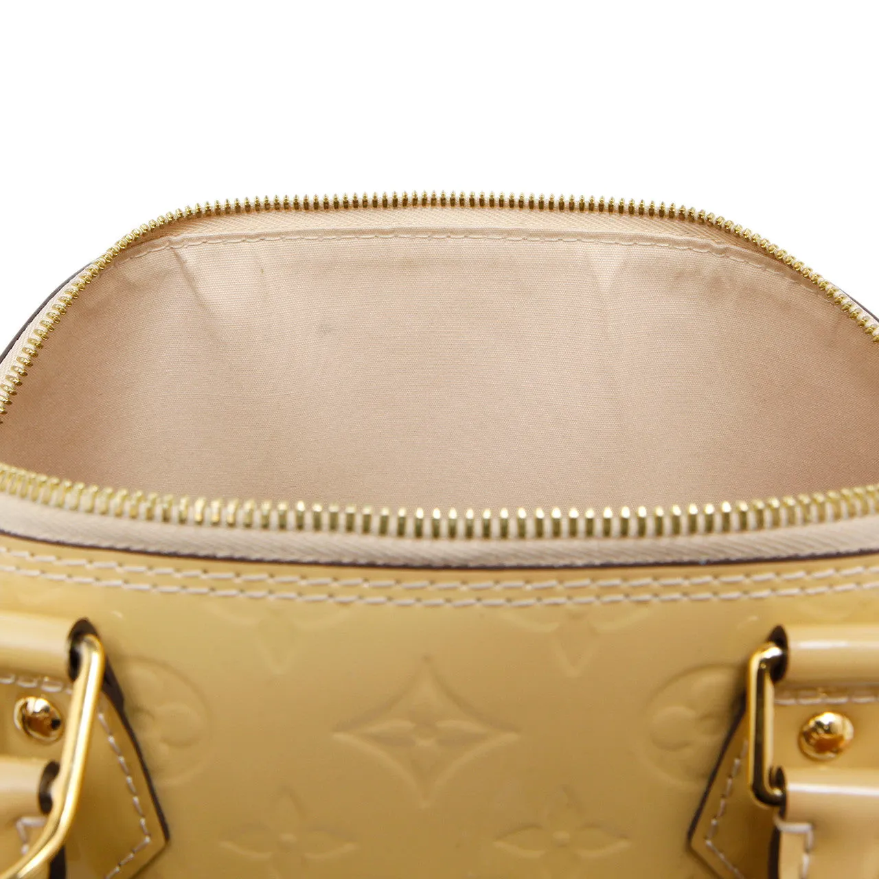 Louis Vuitton Citrine Vernis Alma PM