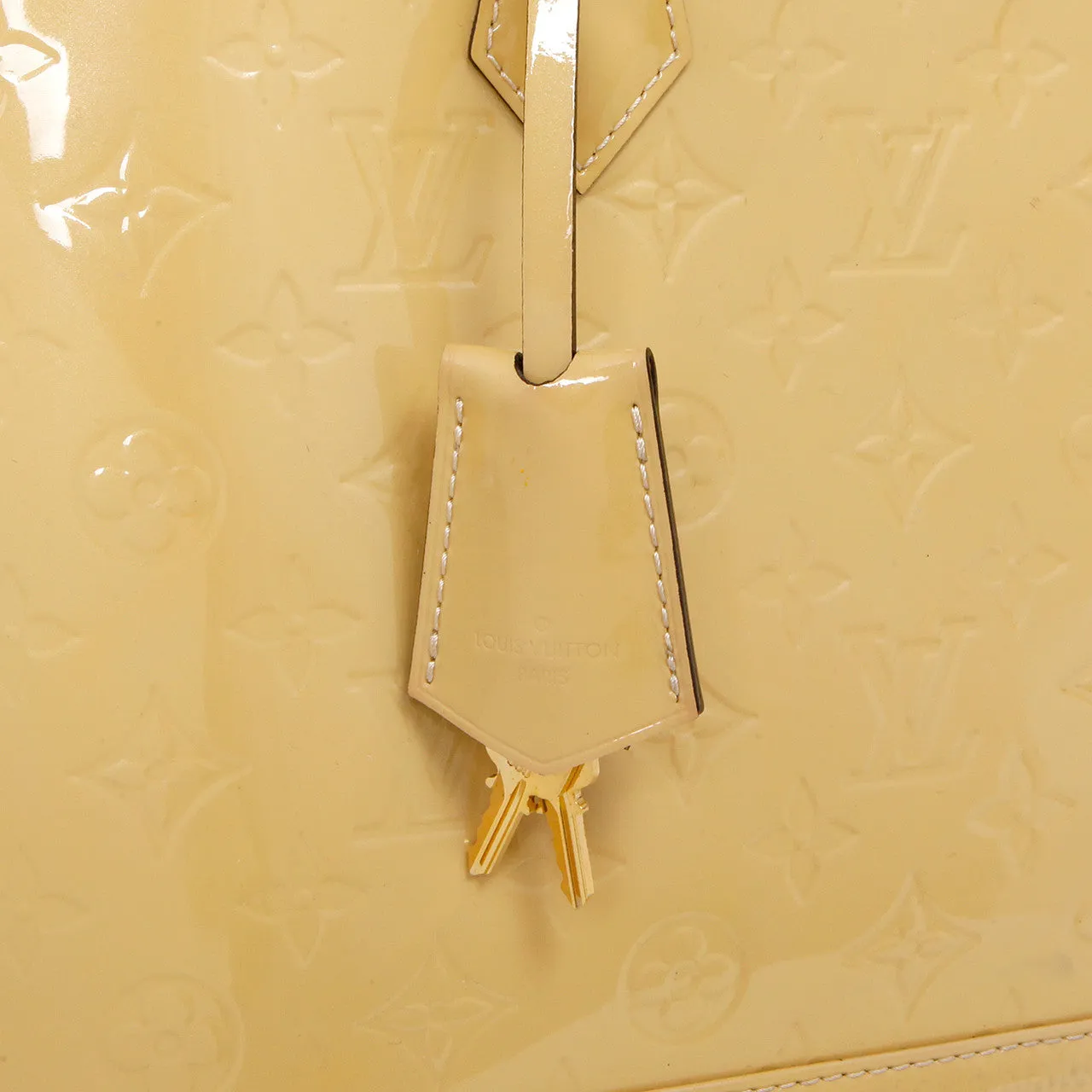 Louis Vuitton Citrine Vernis Alma PM