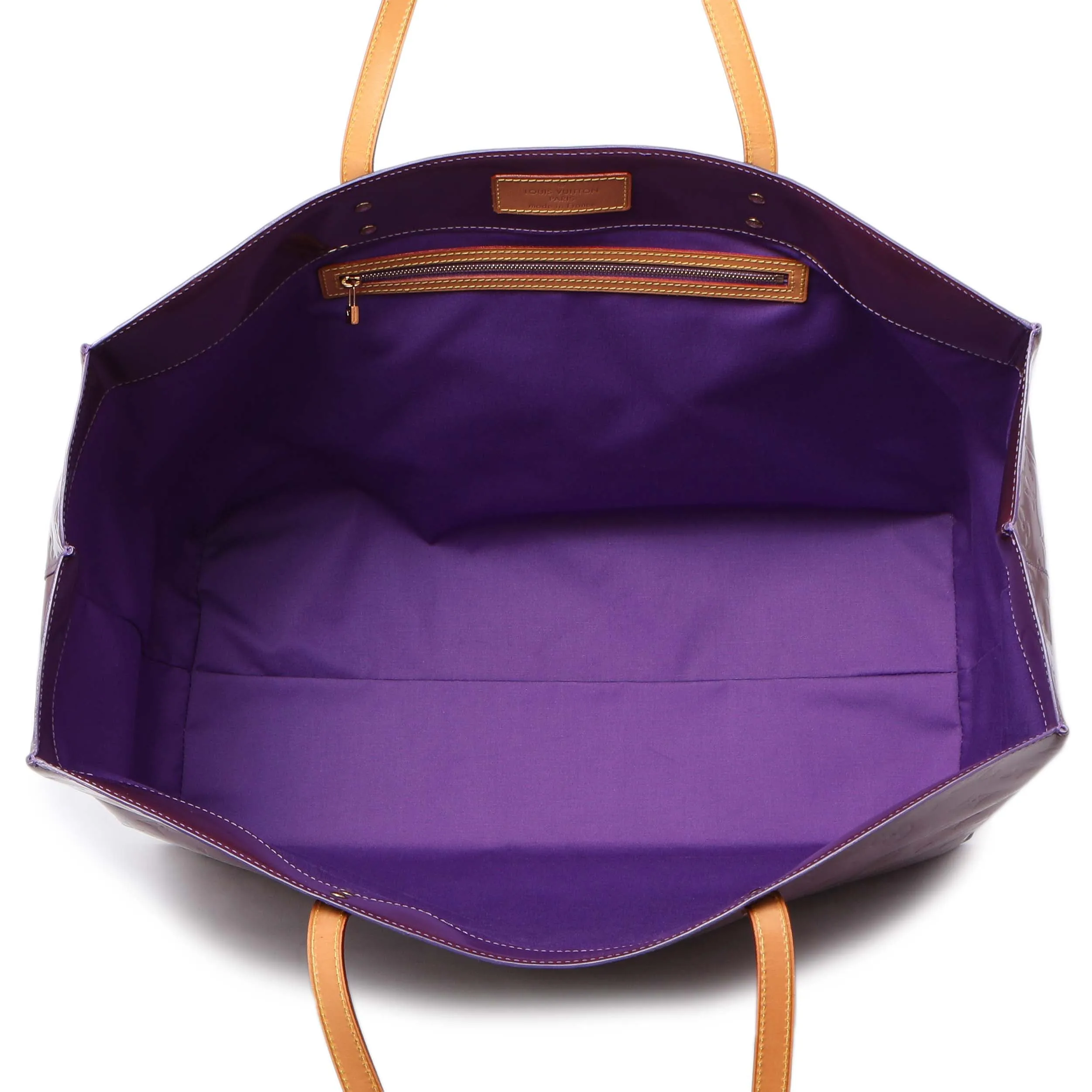 Louis Vuitton Purple Vernis Reade GM