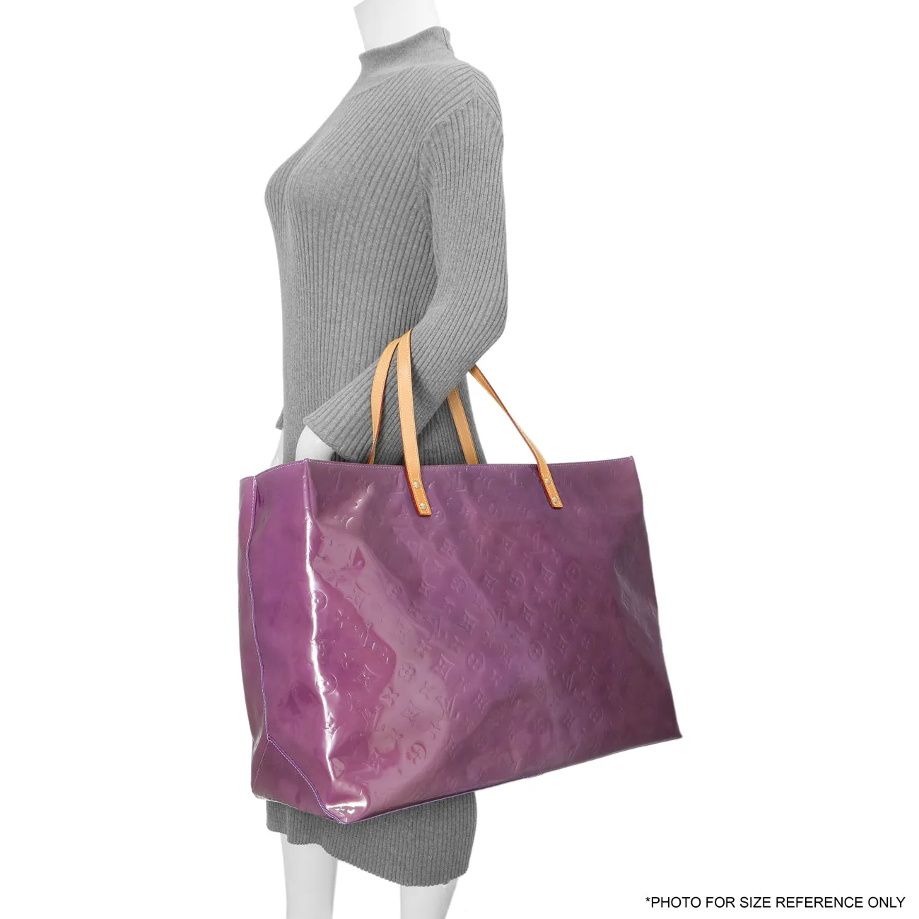 Louis Vuitton Purple Vernis Reade GM
