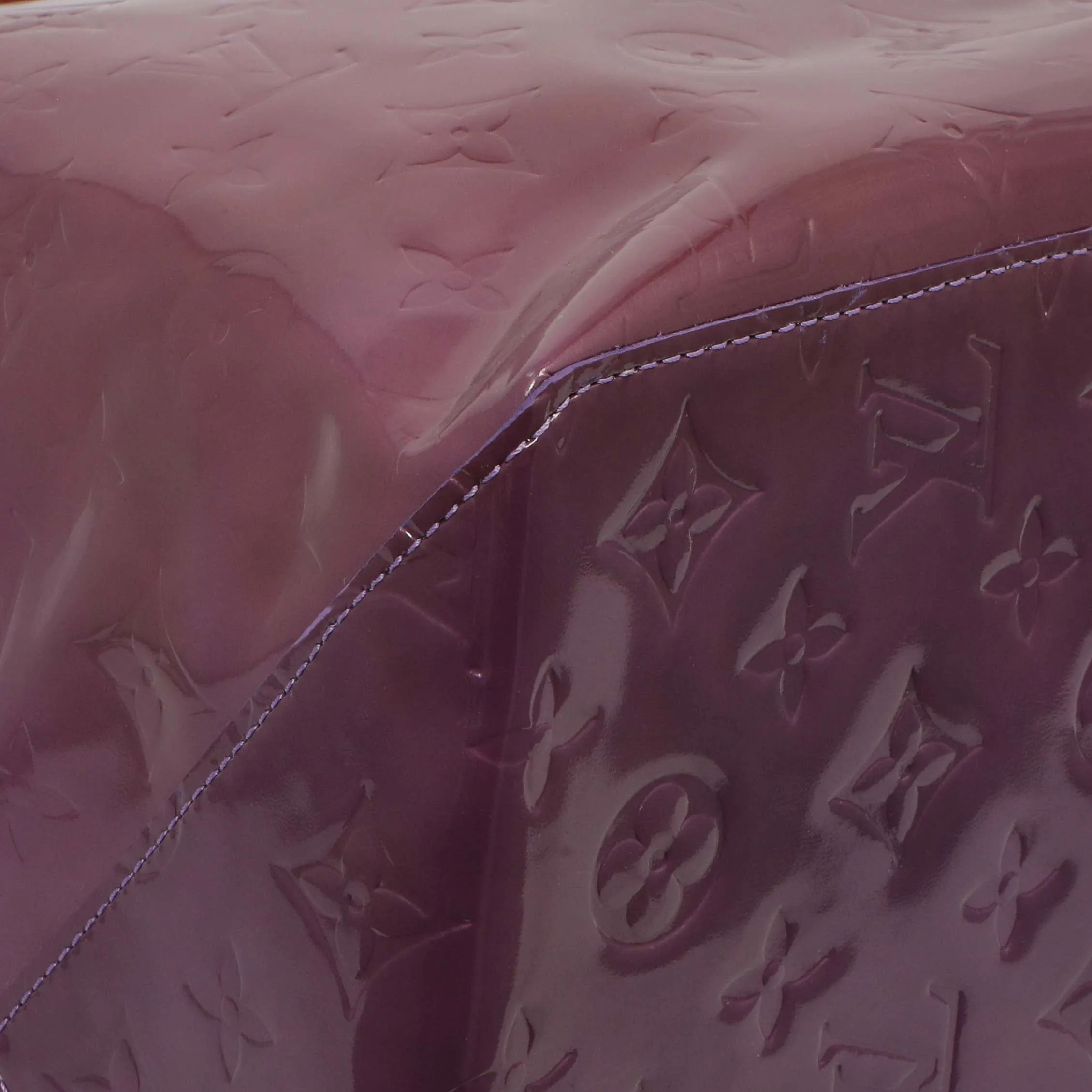 Louis Vuitton Purple Vernis Reade GM