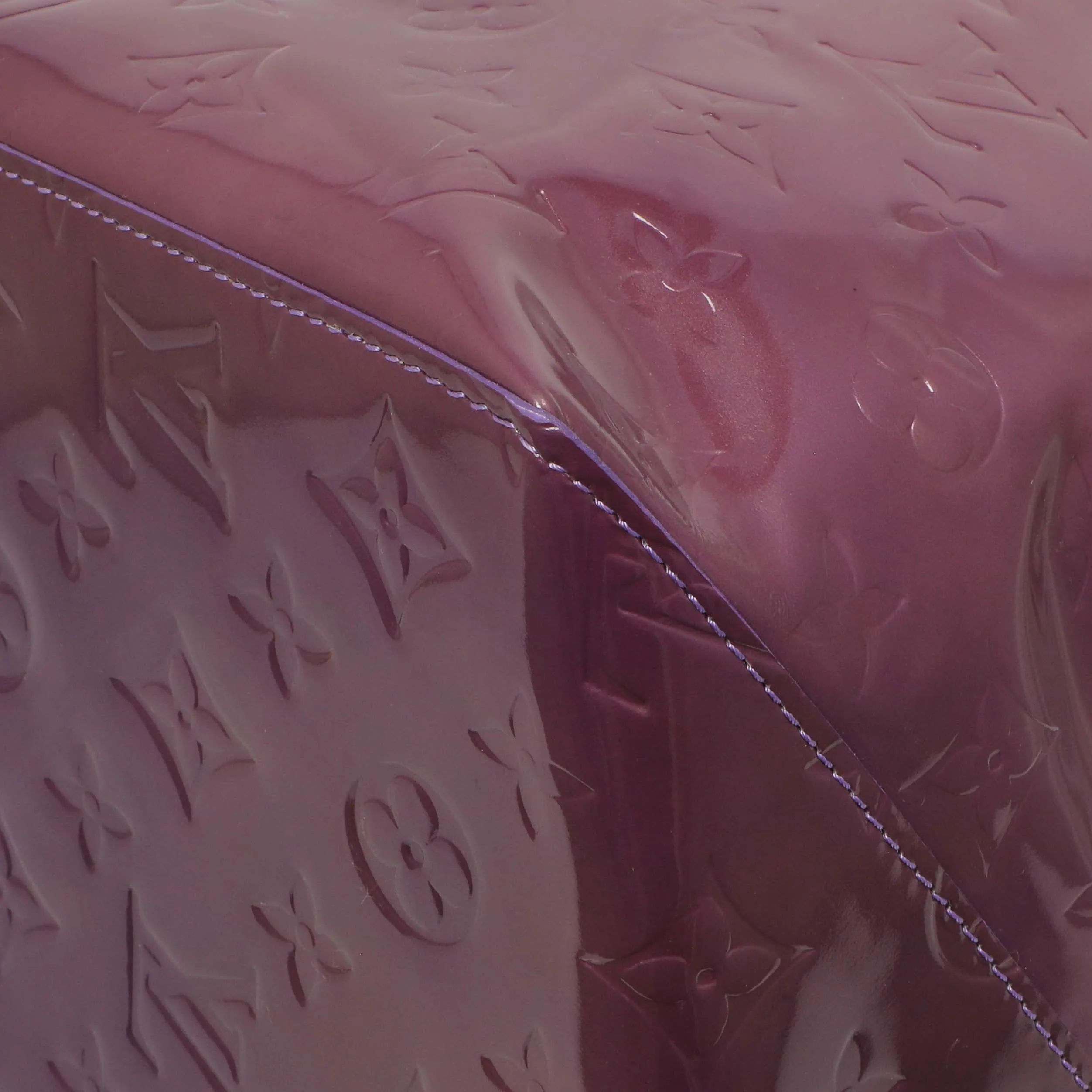 Louis Vuitton Purple Vernis Reade GM