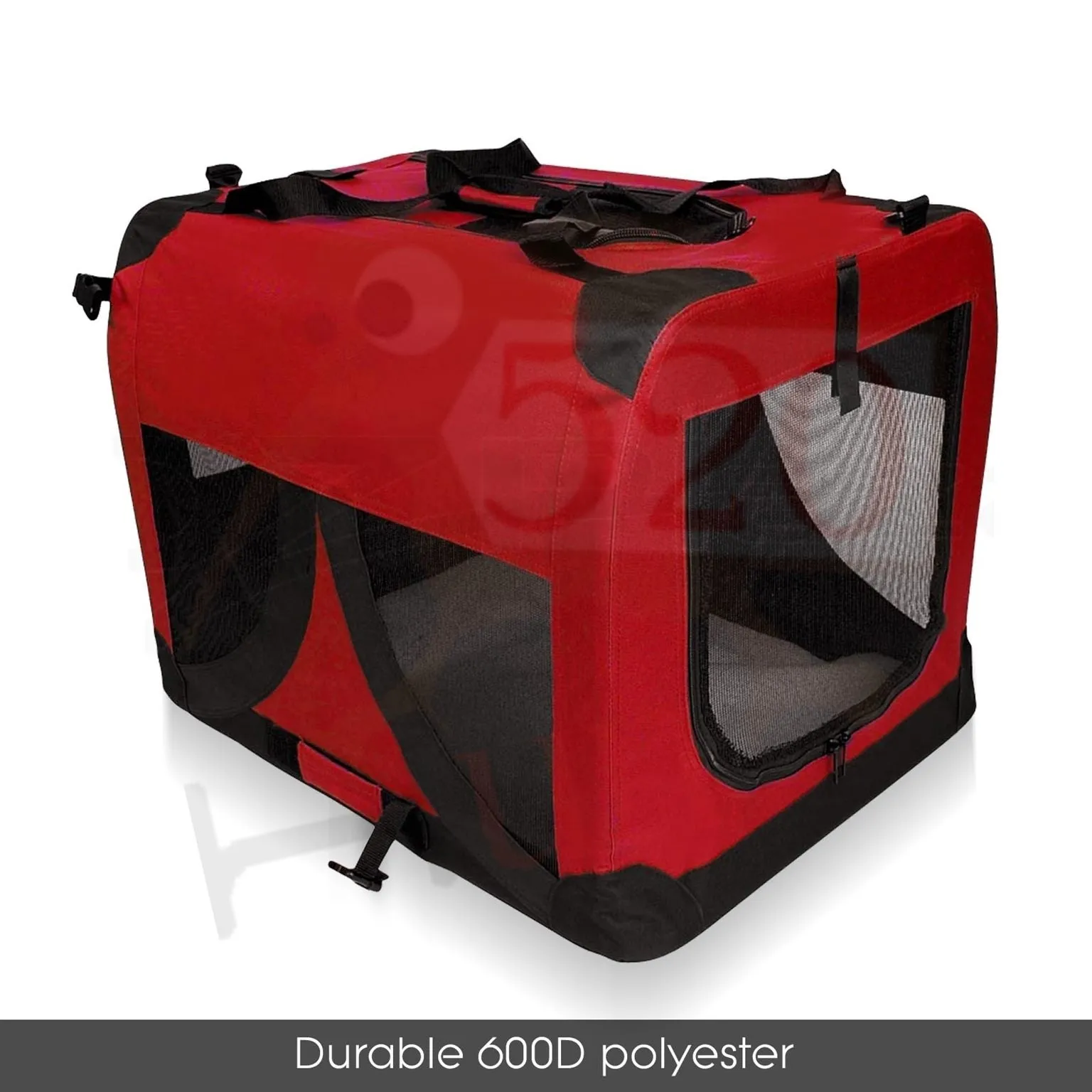 LOVEPET® Pink Dog Travel Cage Collapsible Dog Pet Soft Crate *S/M