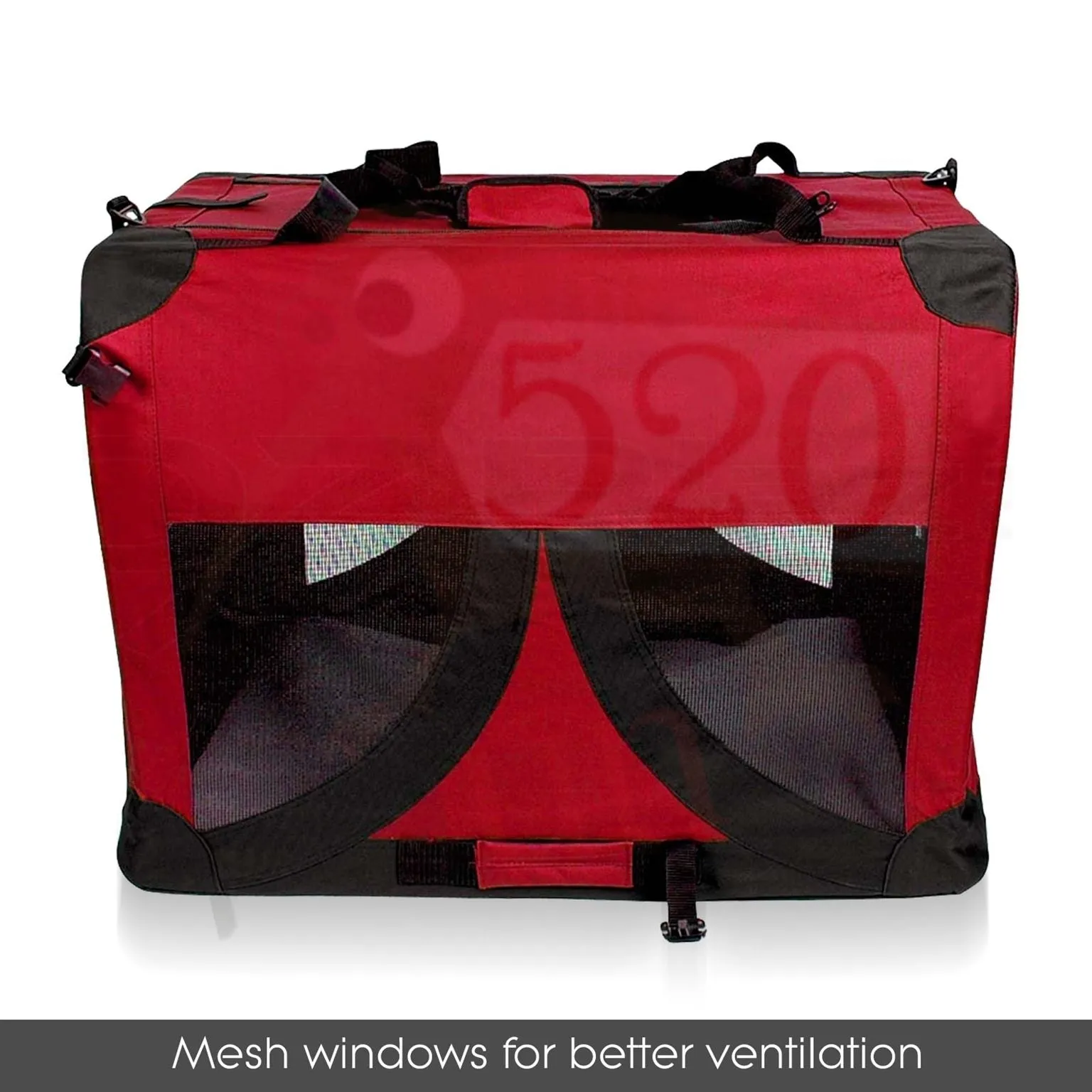 LOVEPET® Pink Dog Travel Cage Collapsible Dog Pet Soft Crate *S/M