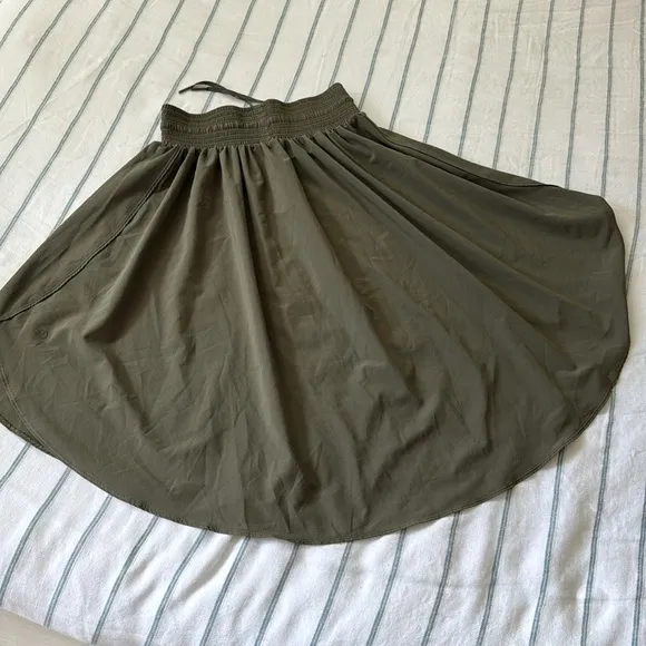 Lululemon The Everyday Skirt Swift Ultra Light fabric sweat wicking quic…