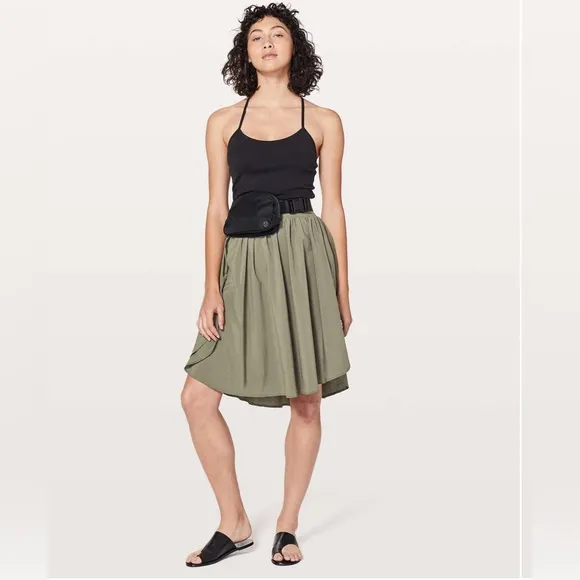 Lululemon The Everyday Skirt Swift Ultra Light fabric sweat wicking quic…