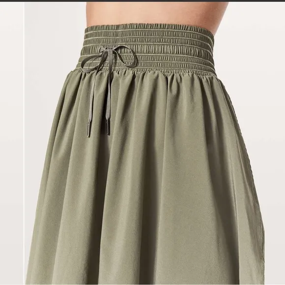 Lululemon The Everyday Skirt Swift Ultra Light fabric sweat wicking quic…
