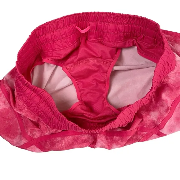 lululemon Tracker Short IV Tidal Trip Boom Neon Pink Sz 10