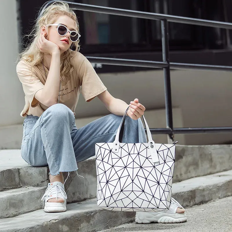 Luxury handbags women bags designer Beach Large tote Hologram Shoulder Bag