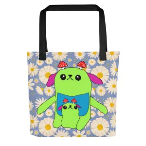 Ma-Mamushroom & Spud the Space Dogs Tote bag
