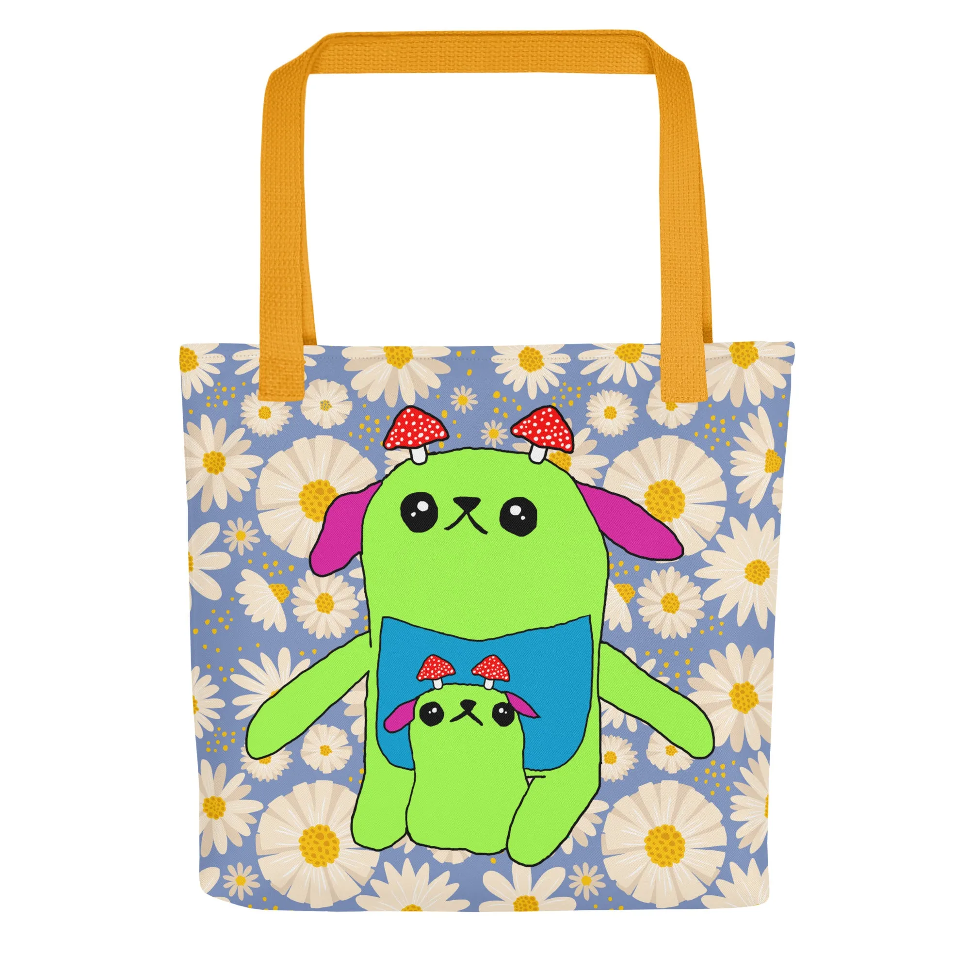 Ma-Mamushroom & Spud the Space Dogs Tote bag