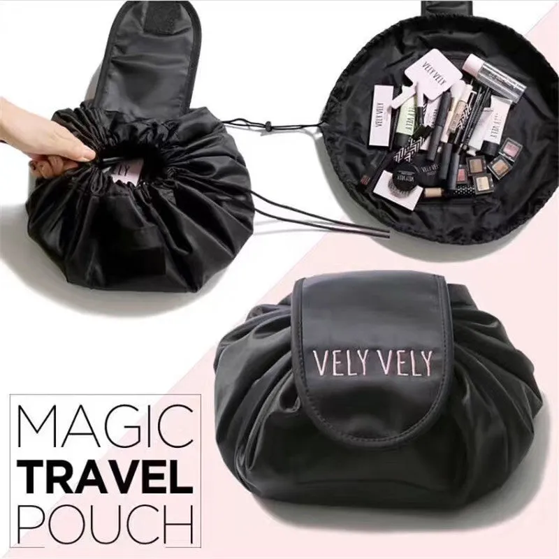 magic cosmetic travel drawstring cosmetic bag