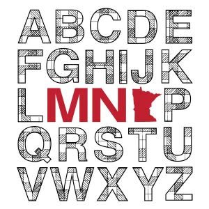 Magnet - MN ABC (Alphabet)