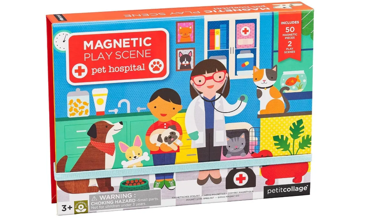 Magnetic Play Scene Pet Hospital